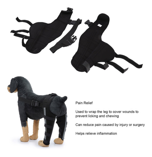 Soporte Reflectante Para Patas Traseras Para Perros, Doble E