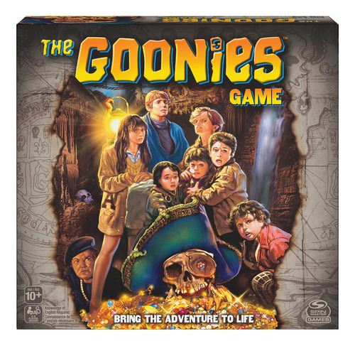 Juego De Mesa Spin Master Games The Goonies Game Retro 80's
