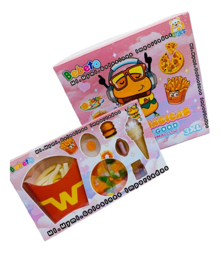 Gomitas + Malvavisco Comida Rapida X 8u Golosinas Importadas