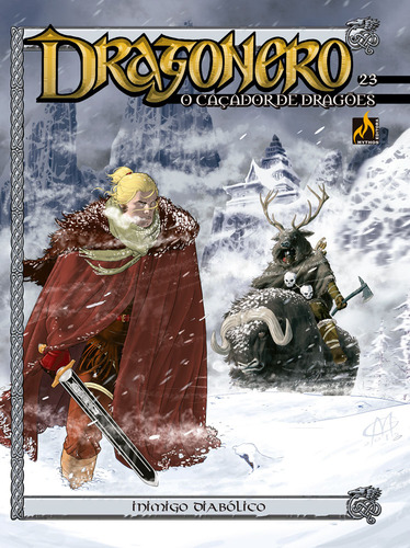 Dragonero - Vol. 23: Dragonero - Vol. 23, De Vietti, Stefano. Hqs E Mangás, Vol. História Em Quadrinhos. Editorial Mythos Editora, Capa Mole, Edição História Em Quadrinhos Em Português, 20