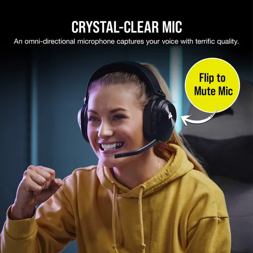 Auriculares Para Juegos Corsair Hs55 Inalámbricos Bluetooth