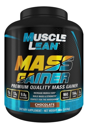 Proteina Mass Gainer 8 Lbs - Unidad a $289900