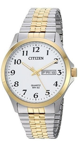 Reloj Casual De Cuarzo De Acero Inoxidable Citizen Para Homb