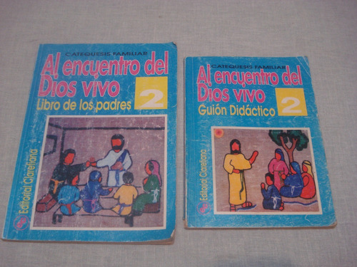 Libros De Catequesis Familiar (lote X2u.) Muy Lindos! 