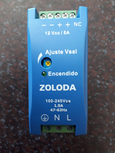 Fuente De Alimentacion Zoloda Fairn60-12a