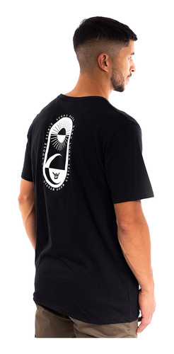 Imagen 5 de 8 de Polera De Hombre Hang Loose Spirits Sun & Moon Negro