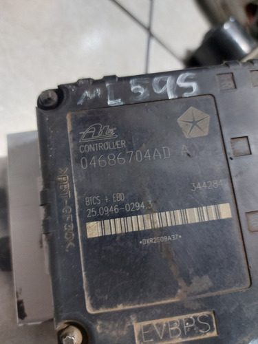 Modulo Abs Chrysler Voyager 2004 04686704ad Ml595 (Usado)
