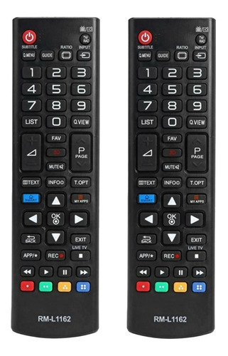 Imagen 2 de 2 de Control Remoto Tv LG Smart Cinema 3d Rm-l1162