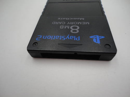Memory Card Ps2 Original 8mb Color Negro Sony Playstation 2 (Usado)