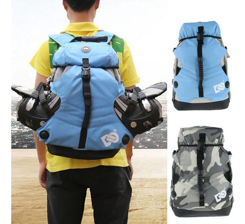 Mochila Para Patinar, Bolsa De Equipo De Primera Calidad Par