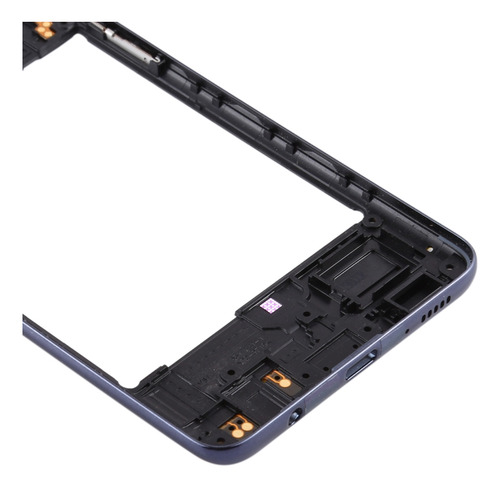 Placa De Bisel Con Marco Central Negro Para Samsung Galaxy A