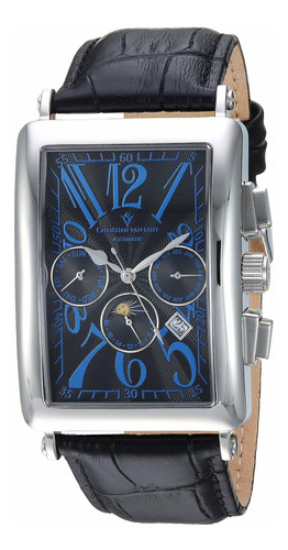Reloj Hombre Christian Van Sant Cv9135 Cuarzo Pulso Negro En