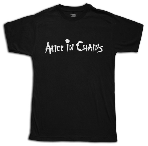 Remera Alice In Chains Logo Hombre Mujer Niño Algodon Talles