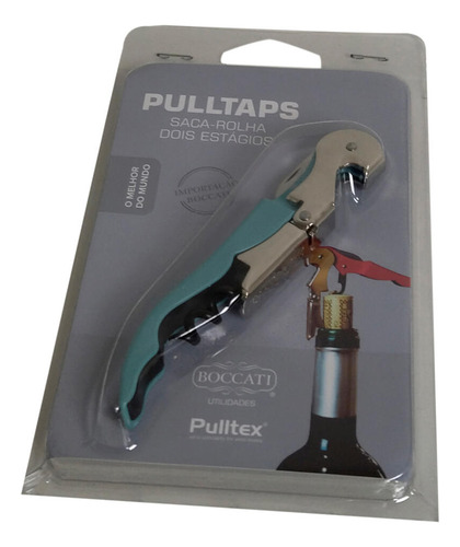 Abridor de sacacorchos Pulltaps de color verde menta de Pulltex