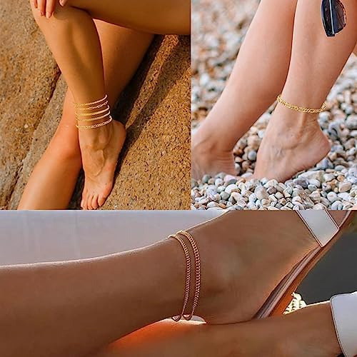 Tobilleras Para Mujer, Tobilleras De Oro Para Mujer, Resiste