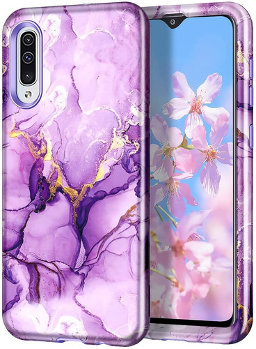 Funda Para Samsung Galaxy A50 - Marmol Violeta
