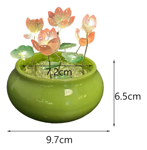 Diy Lotus Luz Nocturna Material Paquete Decoración Mini