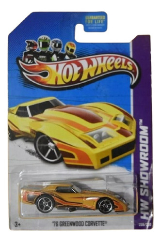 Hot Wheels Corvette Greenwood 1976  #208 