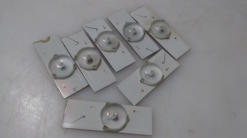 Lote X 7 Leds Repuesto Para Tv Philips 40pfg5000