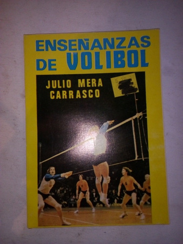 Libro Enseñanzas De Volibol Voleibol Julio M. Carrasco Nuevo