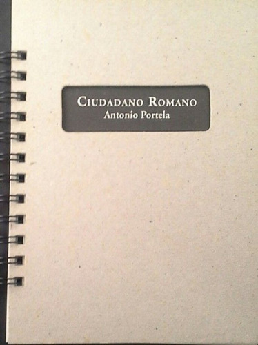 Ciudadano Romano, De Portela Lopa,antonio. Editorial Editorial Canal De Distribucion En Español