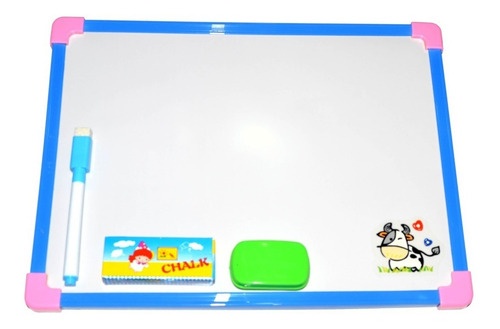 Pizarra Reversible Magnetica Y Tiza Marco Celeste
