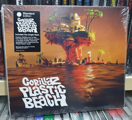 Cd Gorillaz Plastic Beach Importado Digipack (Usado)