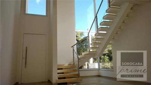 Imagem 5 de 30 de Sobrado Com 3 Dormitórios À Venda, 303 M² Por R$ 1.150.000 - Condomínio Mont Blanc - Sorocaba/sp, Próximo Ao Shopping Iguatemi - So0133