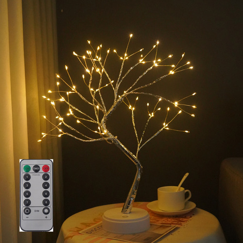 Control Remoto Color 108 Con Ocho Lámparas Macho 1 Led