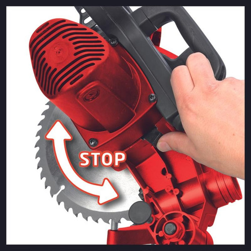 Sierra Ingleteadora Einhell Cabezal Aluminio Tc-ms 2112 Rojo