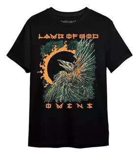 Camiseta Lamb Of God Omens Consulado Do Rock Of0198