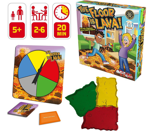 Juego Interactivo Para Ninos Y Adultos ¡el Suelo Es Lava!