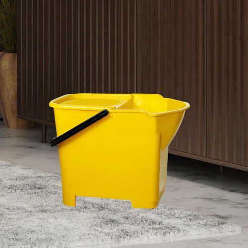 Cubo Para Fregar Con Asa, Fácil De Transportar, Con Colador