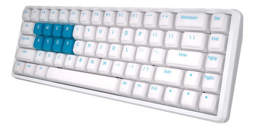 Teclado Lamzu Atlantis Pro Magnetic Keyboard Hall Effect Wht