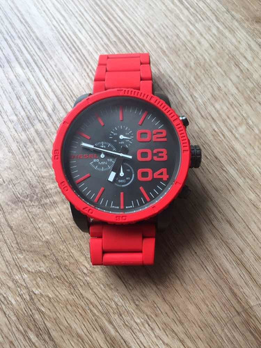 Relógio Dz4289 Diesel Vermelho