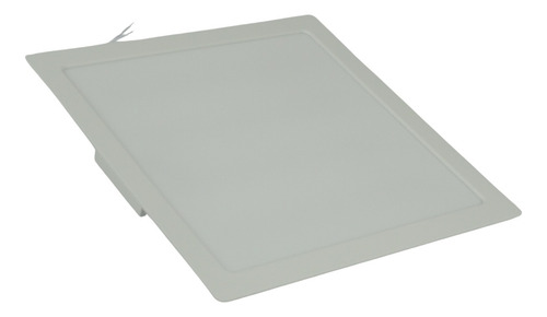 Kit 2 Plafon Painel Embutir Quadrado Led 25w 30x30 Branco