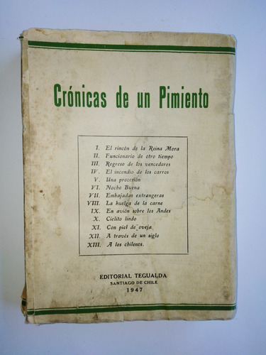 Libro ( Crónicas De Fines Siglo Xix Y Comienzos Siglo Xx )