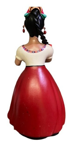 Imagen 2 de 3 de Figura Artesanal Con Cesta De Quesos