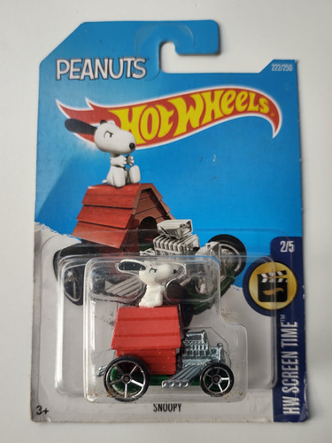 Hot Wheels Snoopy Peanuts Screen Time 2/5 Año 2016