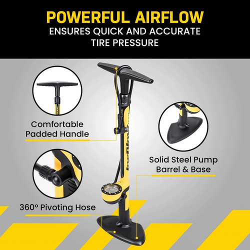 Bomba De Pie Topeak Joeblow Sport Iii 160 Psi Manual