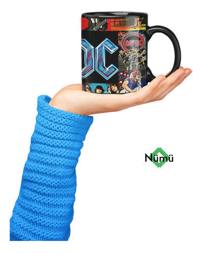 Taza Magica Ac Dc Bandas De Rock