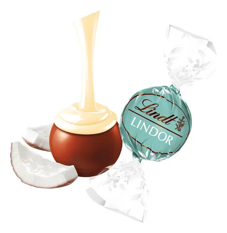Trufas Chocolate Con Leche Y Coco Lindt Lindor Premium 144g