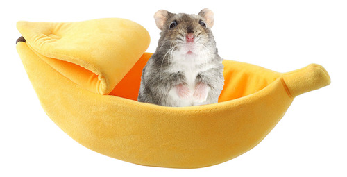 Divertida Casa Para Perros Con Forma De Plátano, Acogedora C