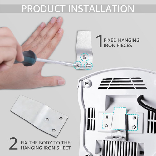 Secador Para Manos Modunful Extra Silencioso 1600 W Plateado