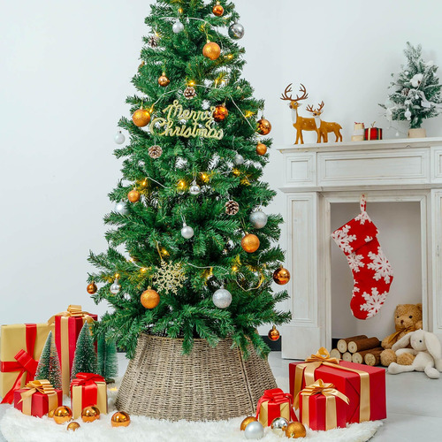 Collar De Árbol De Navidad Para Árbol De 2.3 Metros 22.8 Pul