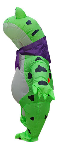 Traje Inflable De Rana Mono Duradero Juego De Rol Vestir