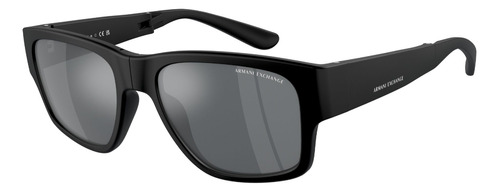 Lentes De Sol Negro Espejados Armani Exchange Ax4141su80786g