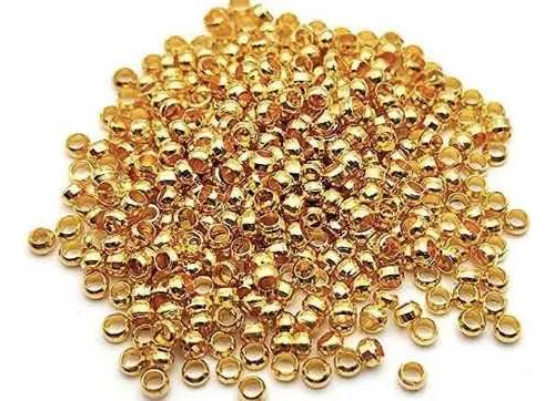 comprar Grapa Remache 2mm Bisuteria Dorado Pulsera Cierre 500 Pz
