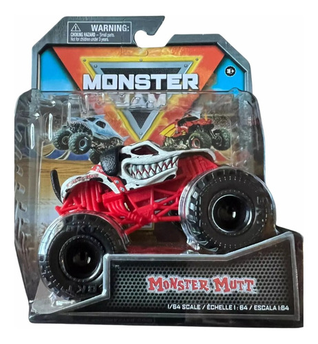 Carrito Monster Jam Monster Mutt Todo Terreno Monster Mutt