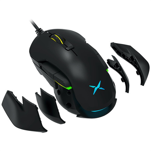 Mouse Gamer Delux M627s Rgb, Programable 8 Botones, 16000dpi